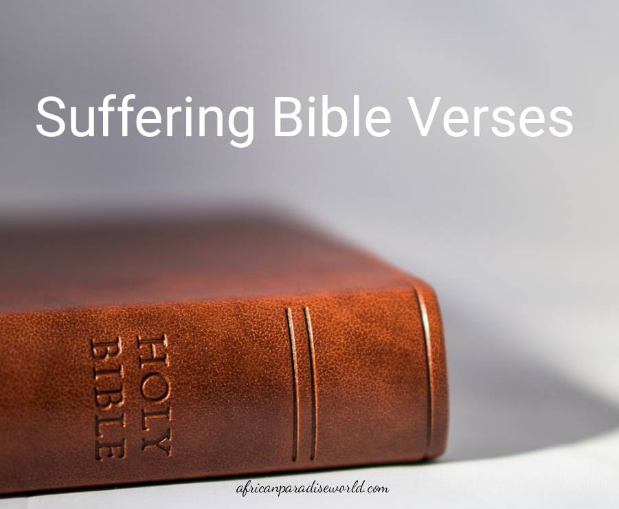 35 Bible Verses About Suffering To Inspire You Today - Vimarsana News
