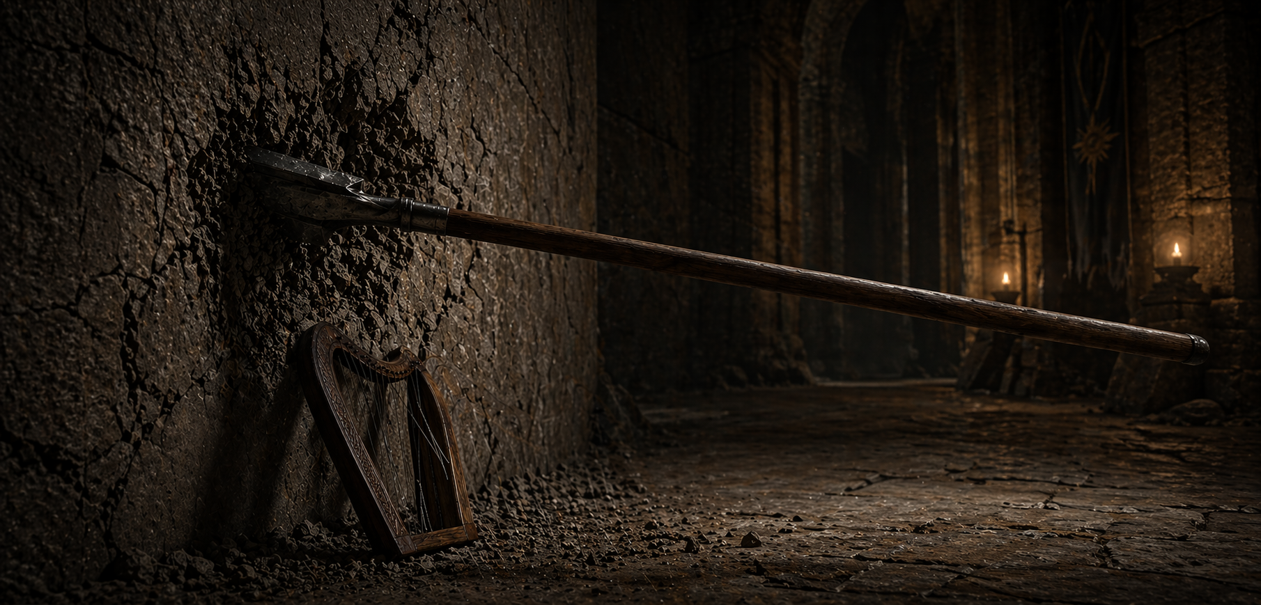 A Spear Embedded in the Wall