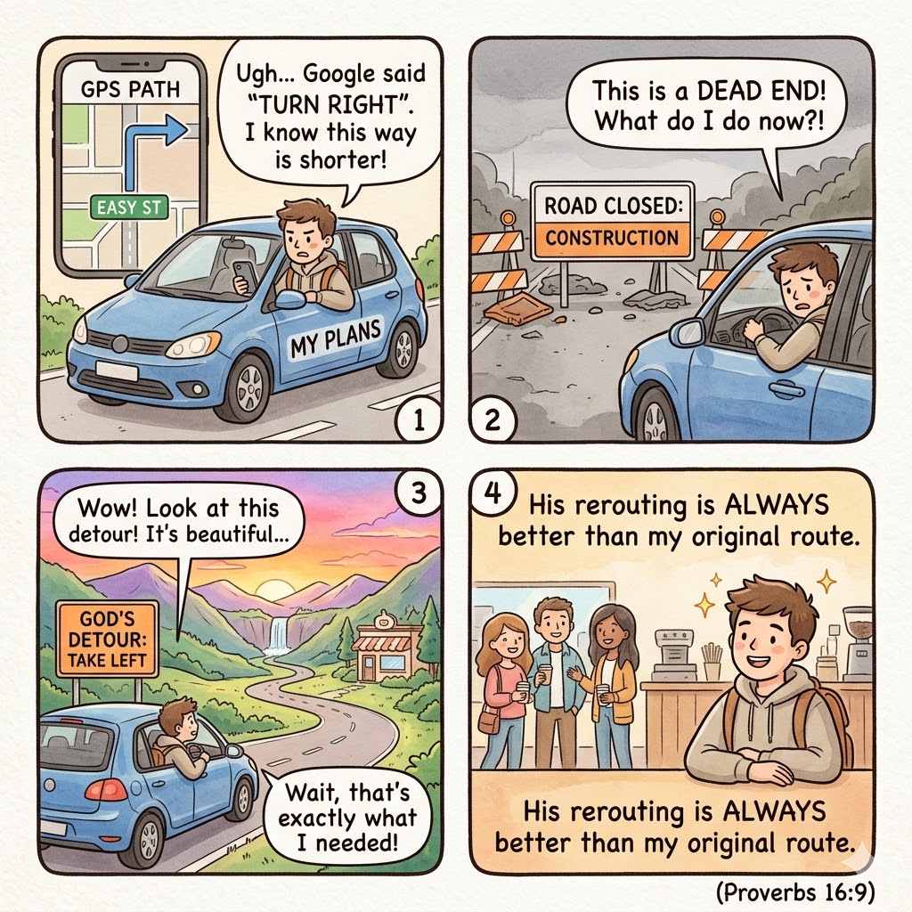 God's Nevigation , Grace Cartoon