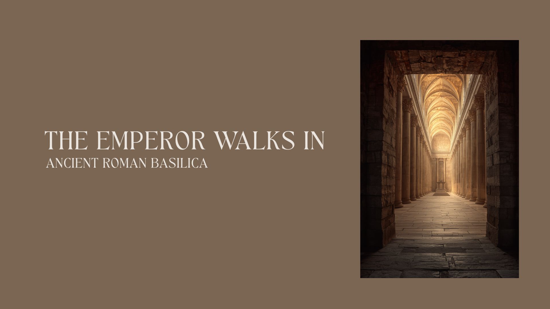 The Emperor Walks In