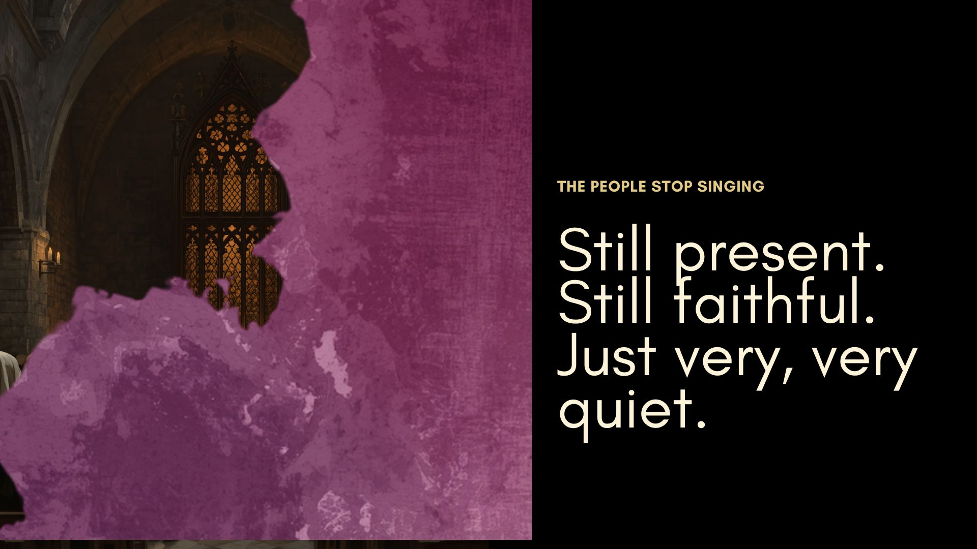 The People Stop Singing