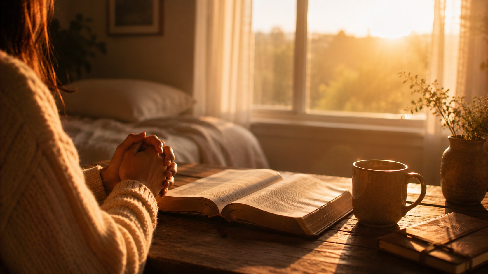 First light touching a quiet room, an image of a heart beginning to heal
