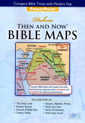 Then and Now Bible Maps PowerPoint Presentation Revised Edition by ...