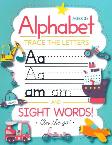 Trace Letters Of The Alphabet and Sight Words (On The Go): Preschool ...