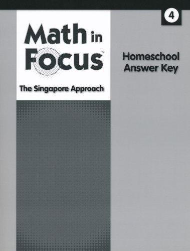 Math in Focus Grade 4 Homeschool Package (with Answer Key) by ...