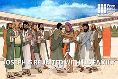 joseph reunited with his family