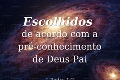 escolhidos de acordo com a pré-conhecimento de Deus Pai (1)