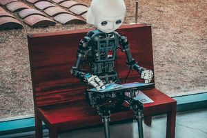 AI 시대 새벽 책상