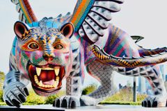 Monumento da ONU gera discussão por semelhança com a ‘besta de Apocalipse’