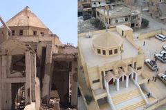 Cristãos americanos ajudam a reconstruir igreja destruída pelo Estado Islâmico na Síria