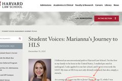 Estudante brasileira da Harvard publica seu testemunho no site da universidade