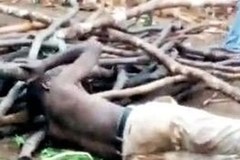 Muçulmanos espancam e amarram parente cristão para ser queimado vivo