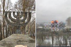 Ataques da Rússia atingem memorial do Holocausto na Ucrânia
