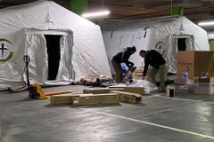 Organização de Franklin Graham monta hospital de campanha na Ucrânia