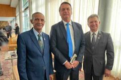 Pastor José Carlos se encontra com o presidente Bolsonaro