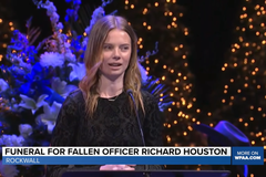 Filha de policial morto diz que ora para que possa falar de Jesus ao assassino