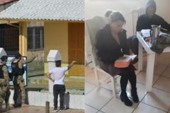 Mulher que foi mantida refém lê a Bíblia para sequestrador em SC