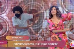 Fátima Bernardes dança hit gospel Joquebede