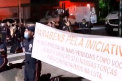Profissionais do SAMU louvam a Deus por cobertura de oração
