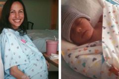 Grávida com grande tumor no útero manteve o bebê por causa da promessa de Deus