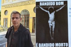 Ator denuncia prova com meme de Jesus e a frase: "Bandido bom, é bandido morto"