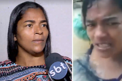 Com água no pescoço, mulher canta louvor durante enchente: ‘Não vai abalar minha fé’