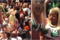 Disfarçadas em culto, ativistas atacam cristãos com protesto pelo aborto