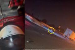 Homem se arrisca para salvar motociclista em acidente: ‘Deus queria que ele vivesse’