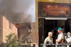 Incêndio em igreja copta mata 41 cristãos no Egito, crianças e líder entre as vítimas