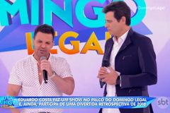 "Busque a Deus, Ele vai transformar a sua vida", diz Eduardo Costa no Domingo Legal | Notícias Gospel