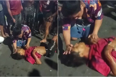 Agonizando ao ser baleado, jovem recebe oração antes de morrer