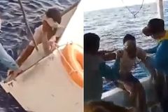 Brasileiro é resgatado em alto-mar após passar 11 dias dentro de freezer: "Foi Deus"