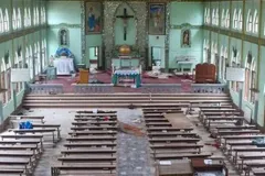 Militares colocam minas ao redor de igreja e a usam como cozinha, em Mianmar