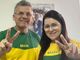 Em jejum pelo Brasil, Eliã Oliveira se veste de verde e amarelo para votar