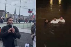 Evangelista prega nas ruas de Amsterdã e 20 pessoas são batizadas