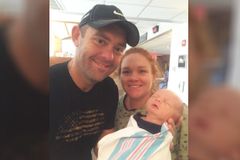 Bebê diagnosticado com hidrocefalia nasce perfeito: "Deus ainda faz milagres"