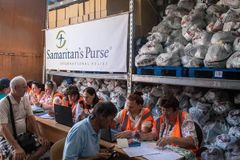 Organização cristã distribuiu mais de 50 mil toneladas de alimentos na Ucrânia