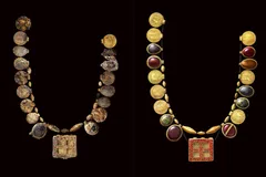 Colar de 1.300 anos que seria de uma das primeiras líderes cristãs é encontrado