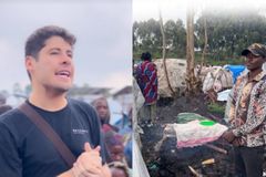 Em campo de refugiados, Marcos Freire pede ajuda para órfãos da guerra no Congo