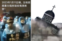 Igreja na China é demolida por policiais armados durante a noite