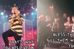 Evangelista prega em clube de Rock na Polônia: "Jesus dá a paz verdadeira"