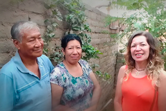 Casal doa seu próprio terreno para construção de casa de oração no Peru