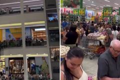 Supermercado e shopping no Rio são tomados por adoração: "Isso é ser Igreja"