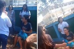 Mãe de aluna que agrediu autista em escola pede perdão
