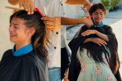 Ex-trans convertido corta cabelo em culto especial: "Aceito a natureza que Deus me criou"