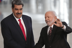 Lula recebe o ditador socialista Nicolás Maduro no Palácio do Planalto