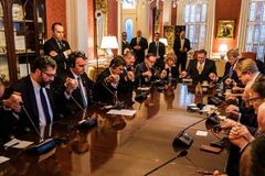 Pastores oram por Bolsonaro nos EUA: "Que a unção do Espírito Santo venha sobre ele"