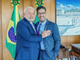 Lula recebe Jean Wyllys no Palácio do Planalto