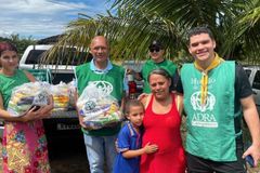 Mais de mil famílias recebem ajuda de igreja após enchentes em Alagoas