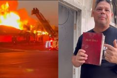 Bíblias ficam intactas após incêndio em igreja: \"A Palavra de Deus é poderosa\"